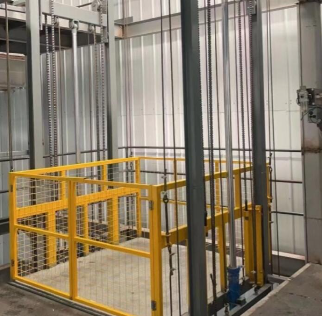 宿州导轨式升降机一般加工周期